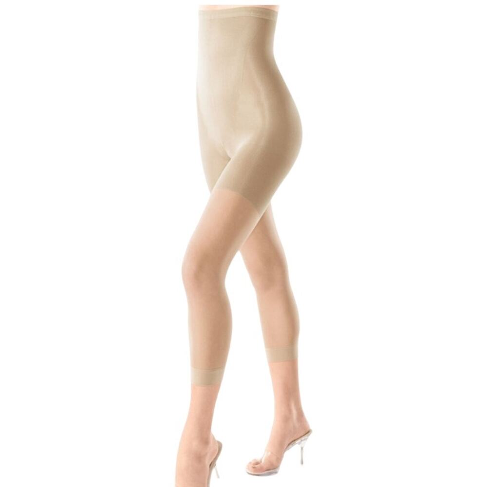 Spanx High-Falutin' Footless High Waist Pantyhose 160 - Size G - Nude 1